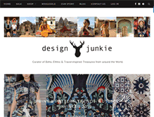 Tablet Screenshot of design-junkie.com
